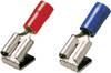 Weidmüller 1491770000 Splitter voor platte connectoren Insteekbreedte: 6.3 mm Insteekdikte: 0.8 mm Deels geïsoleerd Rood 100 stuk(s)