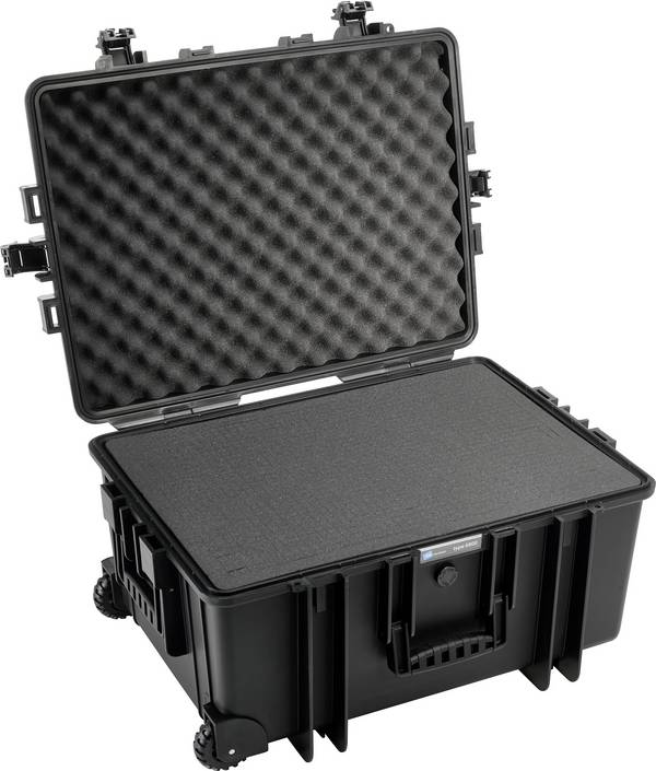 B & W International Outdoor-koffer  outdoor.cases Typ 6800 70.9 l (b x h x d) 660 x 490 x 335 mm Zwart 6800/B/SI