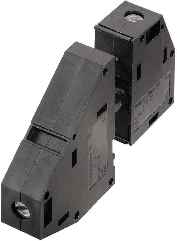 Weidmüller 2444850000 Serieklem Schroeven Grijs 25 stuk(s)