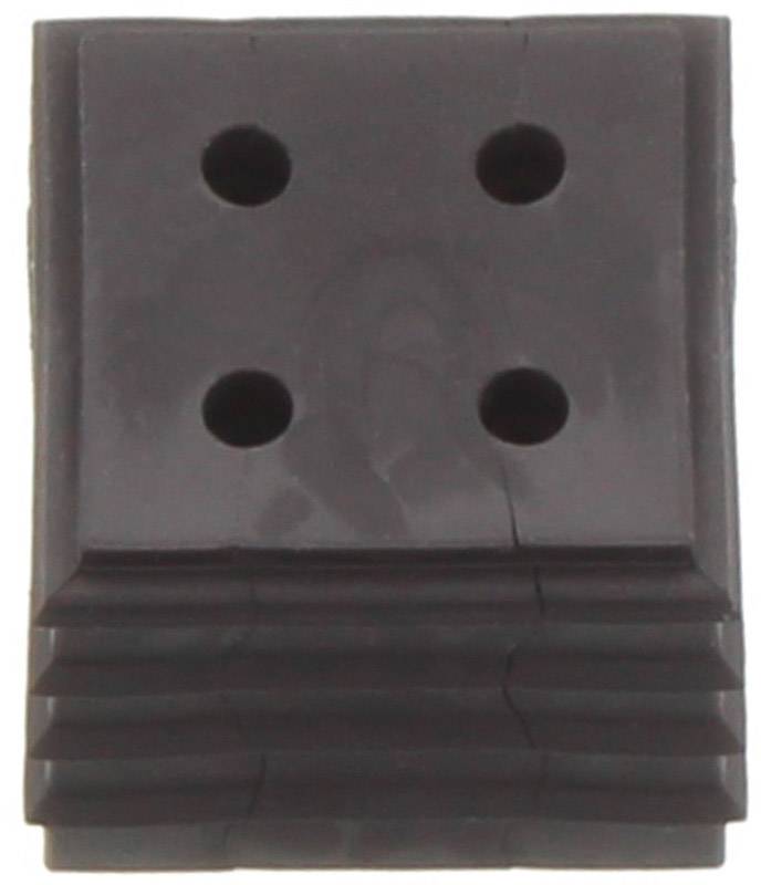 Weidmüller CABTITE SE 4/2-3 SML BK Dicht-inzetstuk Gegroefd Klem-Ø (max.) 3 mm TPE (geurloos rubbermengsel) Diepzwart 10 stuk(s)