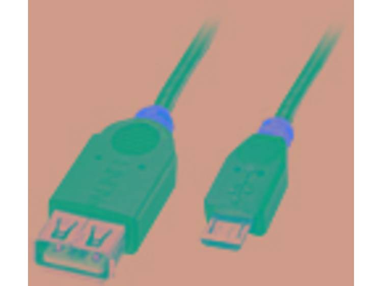 Lindy USB 2.0 Kabe Micro-B-A OTG, 1m Micro-B St A koppeling (31936)