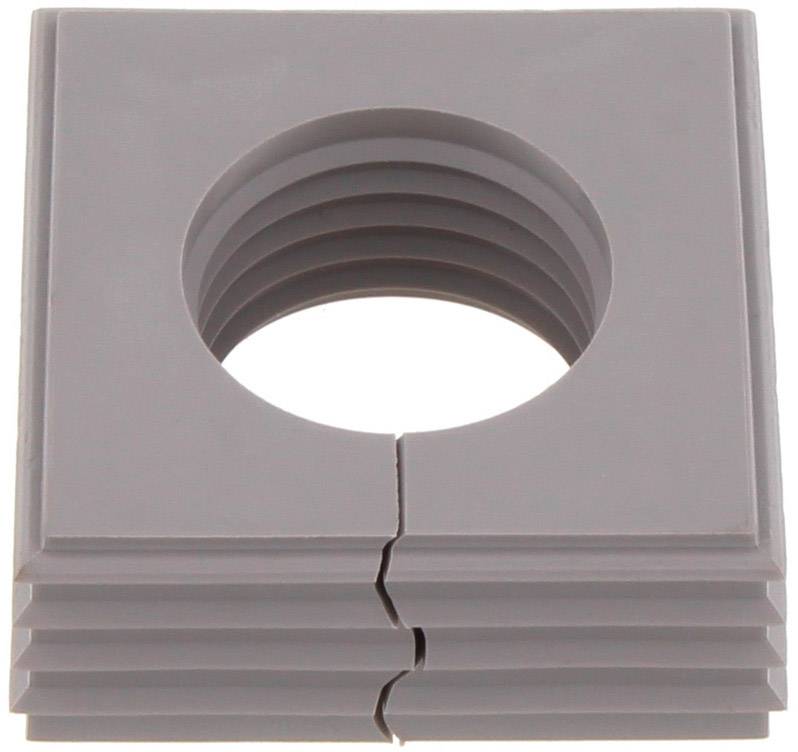 Weidmüller CABTITE SE 24-25 LRG GY Dicht-inzetstuk Gegroefd Klem-Ø (max.) 25 mm TPE (geurloos rubbermengsel) Lichtgrijs 10 stuk(s)