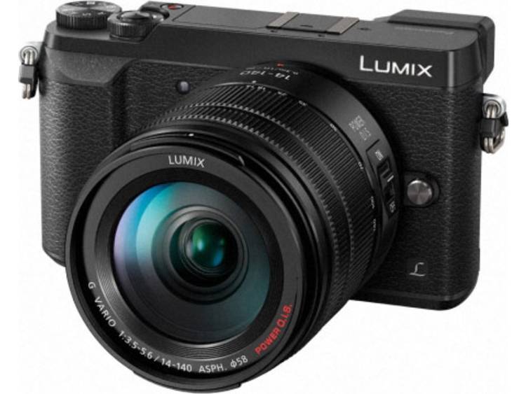 Panasonic Lumix DMC-GX80 zwart + 14-140mm HD power O.i.S. zwart