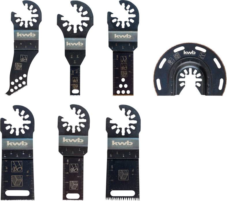 kwb 708000 Invalzaagbladset 7-delig 7 stuk(s)