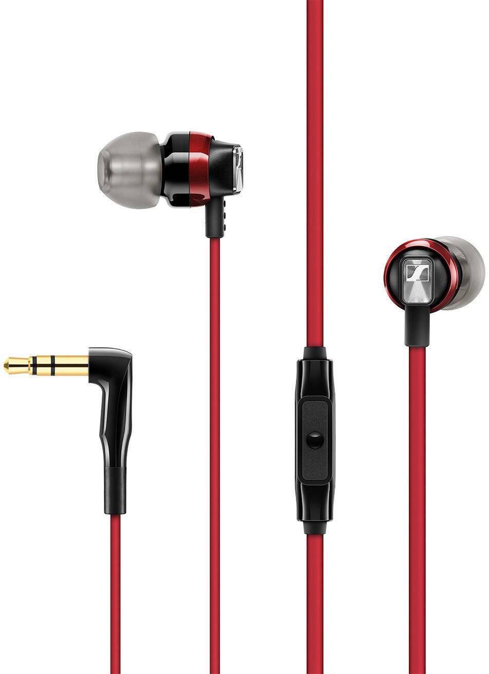 Sennheiser CX 300S In Ear oordopjes Kabel Stereo Rood Noise Cancelling Headset Mobiele telefoon-0