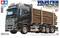 Tamiya Volvo FH16 Globetrotter 750 vrachtwagen-model, schaal 1:14, vervoert boomstammen.