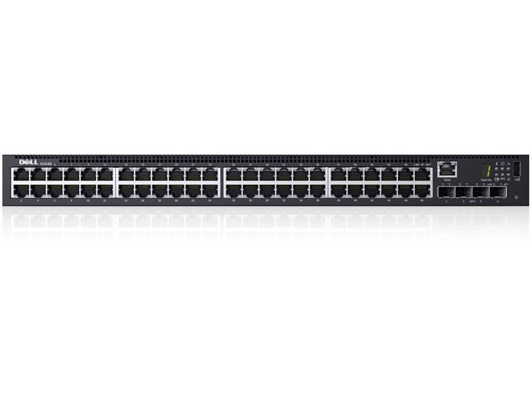 DELL N1548 Managed L3 Gigabit Ethernet (10-100-1000) 1U Zwart
