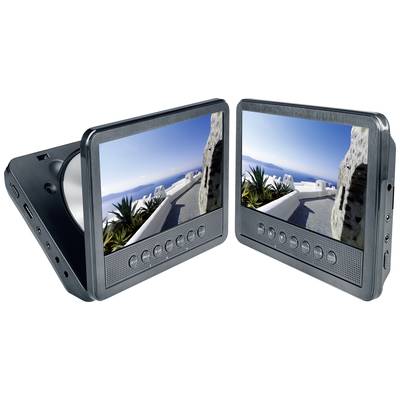 Reflexion DVD 7052 Hoofdsteun-DVD-speler met 2 monitoren Schermdiagonaal=17.8 cm (7 inch)