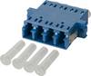 Metz Connect 15090071-I Koppeling voor glasvezelkabels Blauw 1 stuk(s)