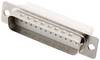 encitech DBC25-SP-W 2108-0190-03 D-sub male connector 180 ° Aantal polen: 25 Crimpen 1 stuk(s) Tray