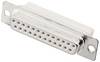 encitech DBC25-SS-W 2108-0190-13 D-sub female connector 180 ° Aantal polen: 25 Crimpen 1 stuk(s) Tray