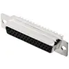 encitech HDS-44-F-T-B-S 2101-0300-13 D-sub female connector 180 ° Aantal polen: 44 Soldeerkelk 1 stuk(s) Tray