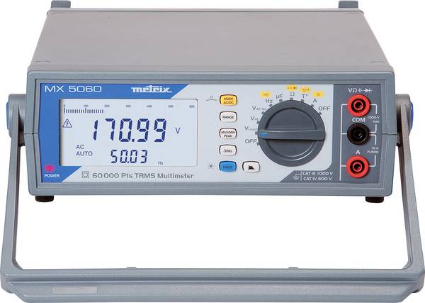 Metrix MX 5060 Bench multimeter  Digitaal, Analoog  CAT III 1000 V Weergave (counts): 60000