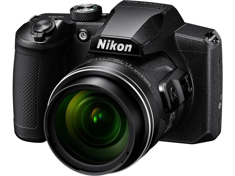 Nikon B600 schwarz Digitale camera 16 Mpix Zoom optisch: 60 x Zwart