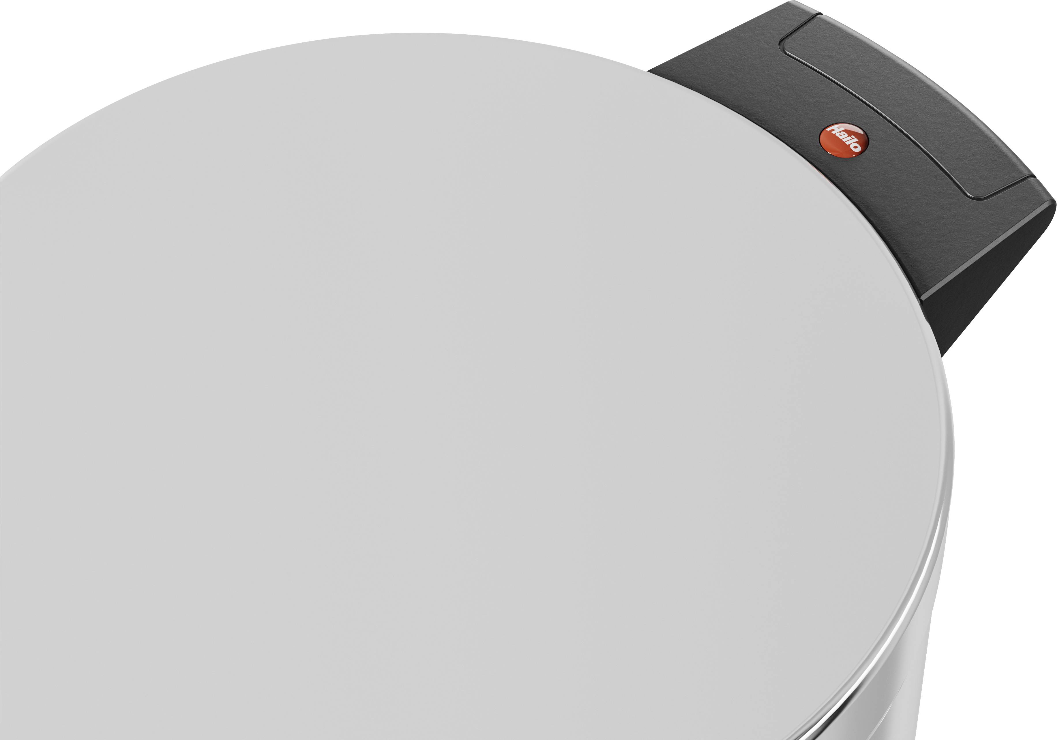 Hailo Solid M 0514-029 Afvalbak 12 l RVS (b x h) 280 mm x 360 mm Zilver Met voetpedaal 1 stuk(s)-3