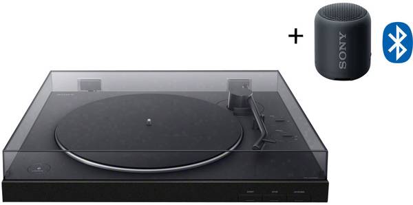 Sony PSL-X310BT Platenspeler Belt drive Zwart | Conrad.nl