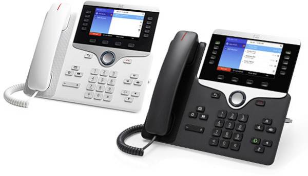 Cisco CP-8851-3PCC-K9= VoIP-systeemtelefoon  Kleurendisplay Antraciet