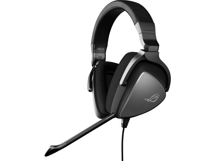 Asus ROG Delta Cora Gaming headset 3.5 mm jackplug Kabelgebonden Over Ear Zwart