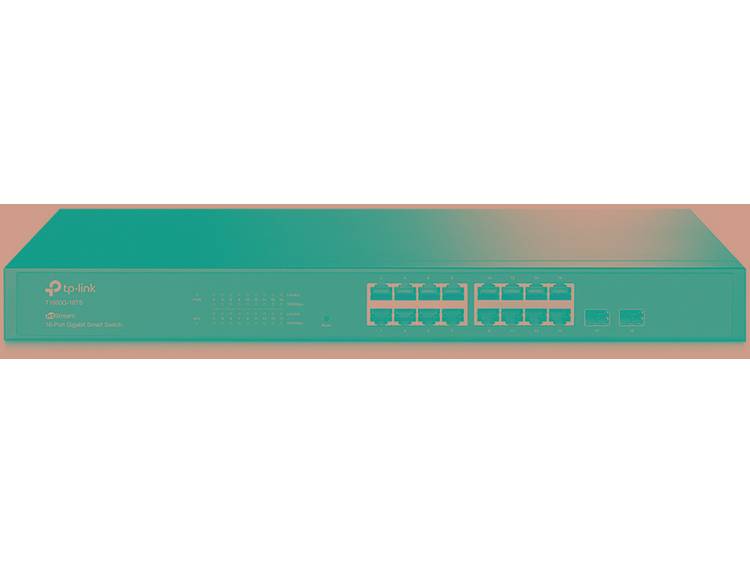 TP-LINK T1600G-18TS L2+ Gigabit Ethernet (10-100-1000) Zwart netwerk-switch