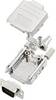 TRU COMPONENTS TCDPPK09MHDP15K 7709668 D-sub male connectorset 180 ° Aantal polen: 15 Soldeerkelk 1 stuk(s)