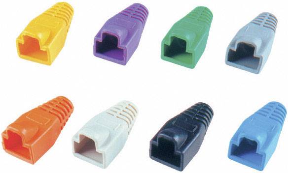 TRU COMPONENTS Knikbescherming voor RJ45-stekker 7712760 Geel 1 stuk(s)
