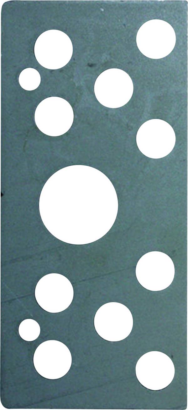 Basi 1303-0001 Set afstandsplaatjes Zilver