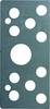 Basi 1303-0001 Set afstandsplaatjes Zilver