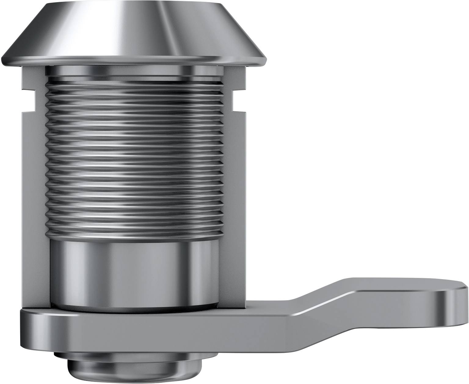 Basi 9000-1326 Tillhållarlås Silver