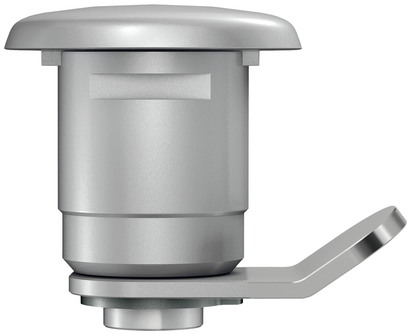 Basi 9000-1330 Tillhållarlås Silver