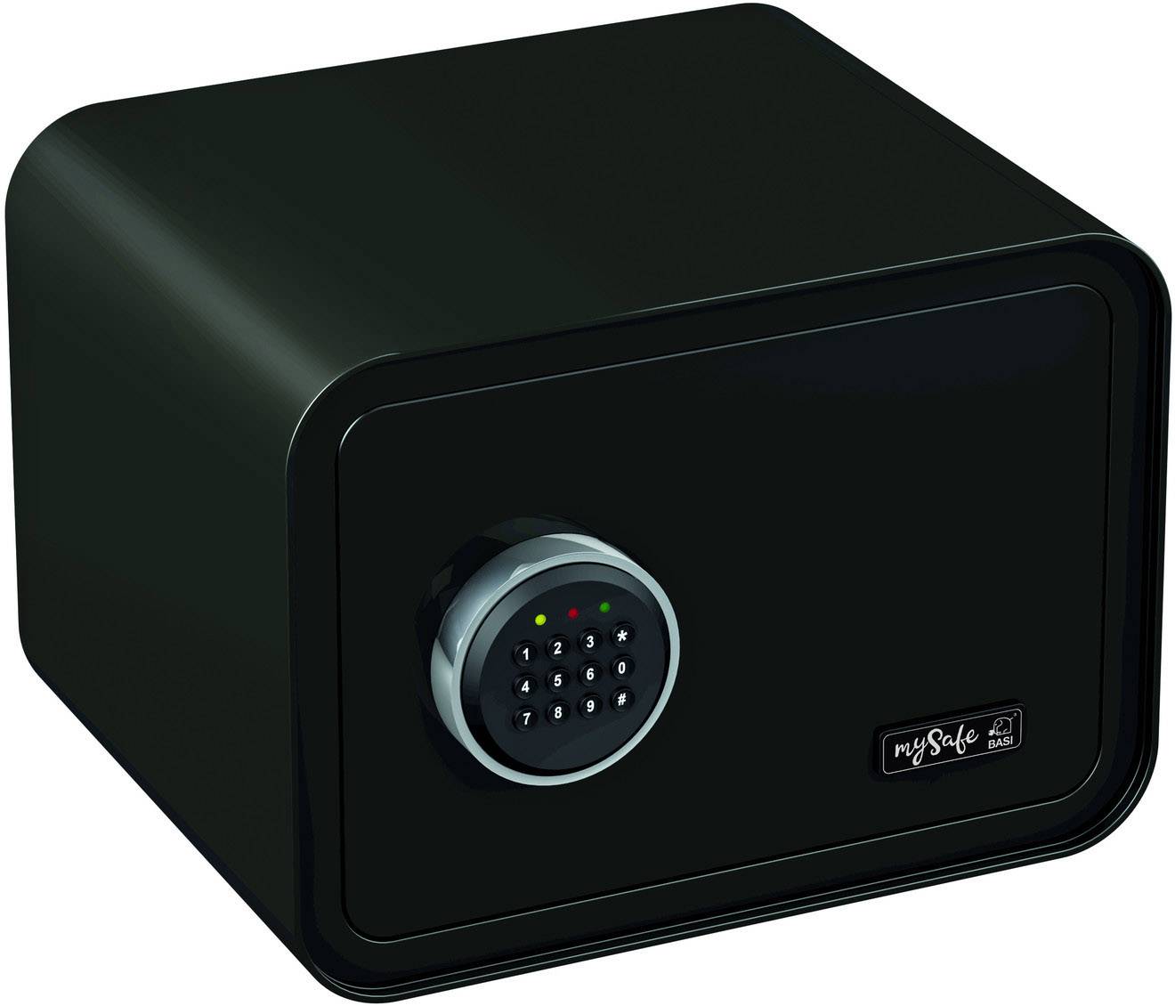 Basi 2018-0000-SCH mySafe 350 Kassaskåp, Inbrottssäkert kassaskåp Kombination, Nyckel