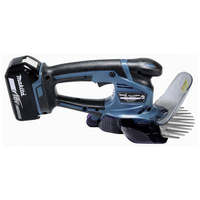 Een draadloze, elektrisch aangedreven grasmaaier met ergonomische handgreep en accu. Ideaal voor het maaien van gras op moeilijk bereikbare plaatsen.