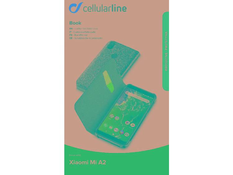 Cellularline BOOKXIAOMIA2K GSM backcover Geschikt voor model (GSMs): Xiaomi A2 Zwart
