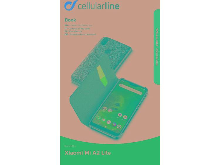 Cellularline BOOKXIAOMIA2LK Booklet Geschikt voor model (GSMs): Xiaomi A2 Lite Zwart
