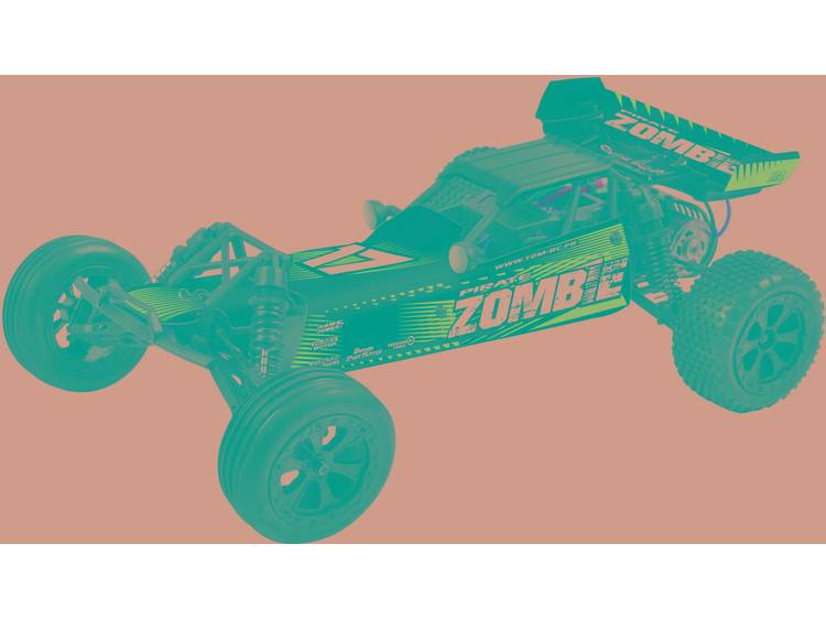 T2M Pirate Zombie 1:10 Brushed RC auto Elektro Buggy Achterwielaandrijving RTR 2,4 GHz Incl. accu en