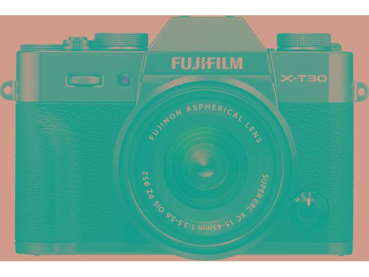 Fujifilm X-T30 systeemcamera Charcoal Silver + XC 15-45mm f-3.5-5.6 OIS PZ objectief Zwart