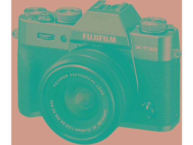 Fujifilm X-T30 systeemcamera Zilver + XC 15-45mm f-3.5-5.6 OIS PZ objectief Zwart
