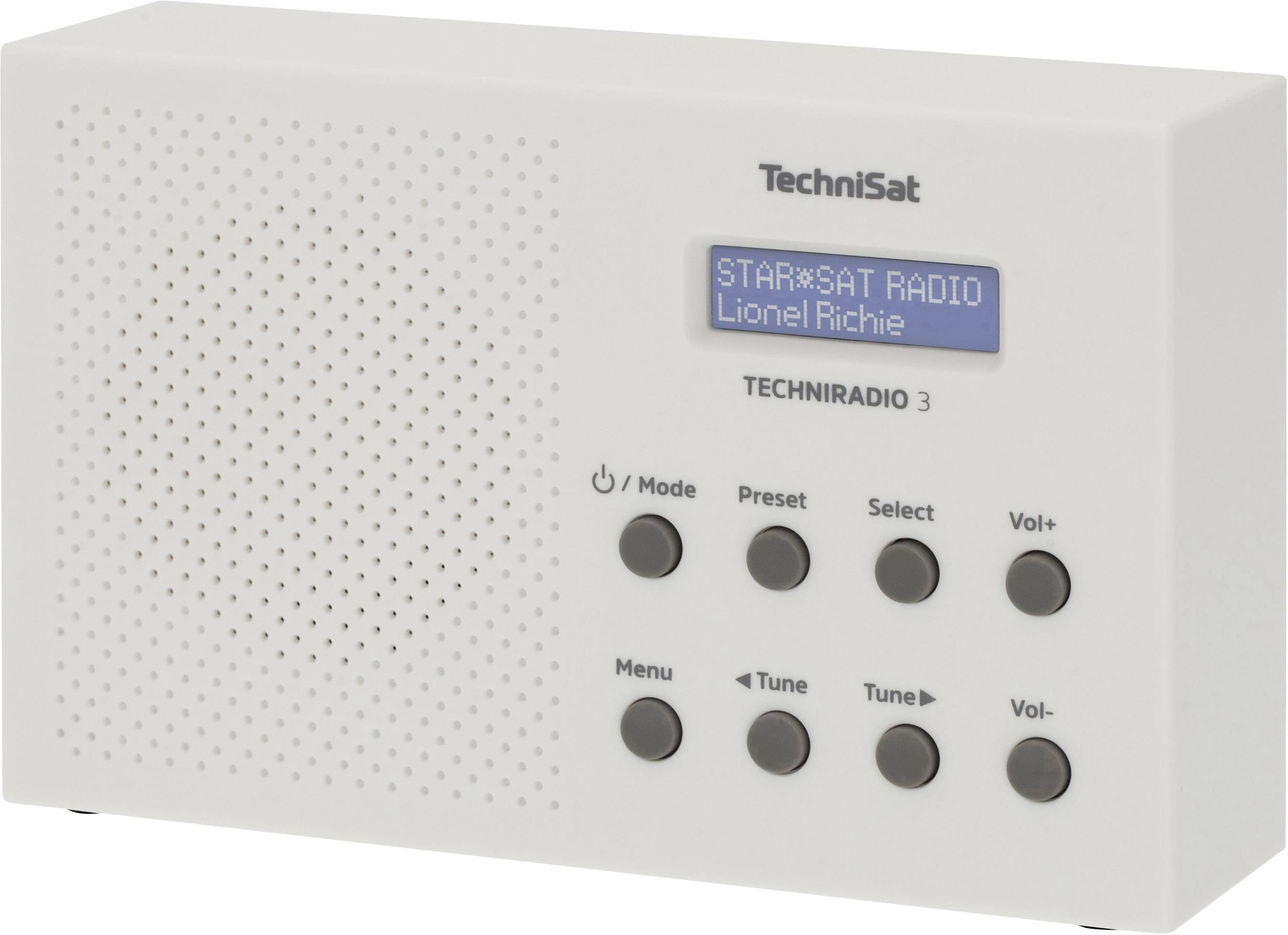 TechniSat Techniradio 3 Transistorradio DAB+, FM Wit