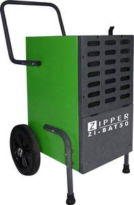 Conrad Zipper ZI-BAT50 Luchtontvochtiger 70 m² 900 W Groen, Grijs aanbieding