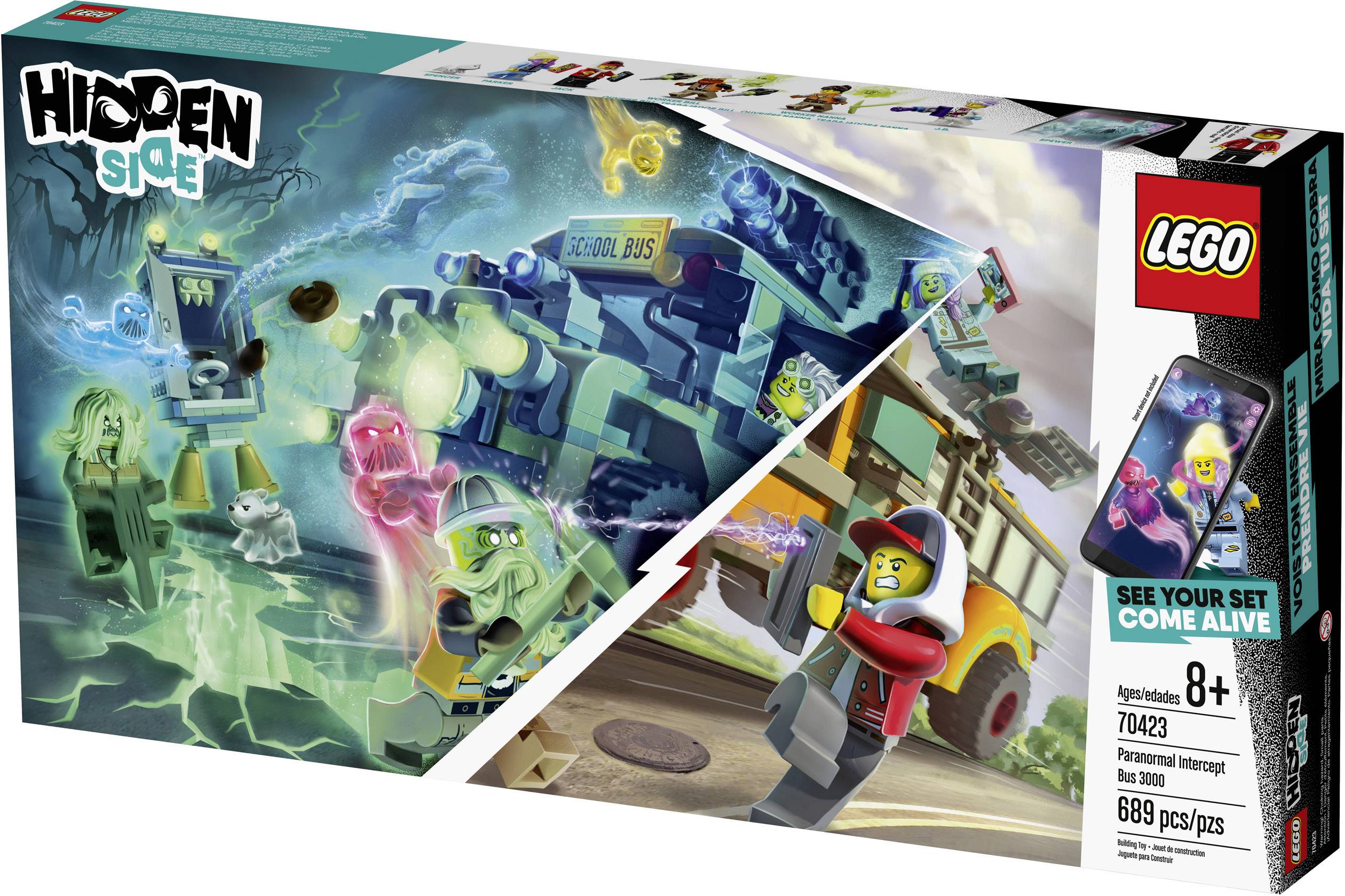 LEGO® HIDDEN SIDE™ 70423 Paranormale interceptiebus 3000 | Conrad.nl