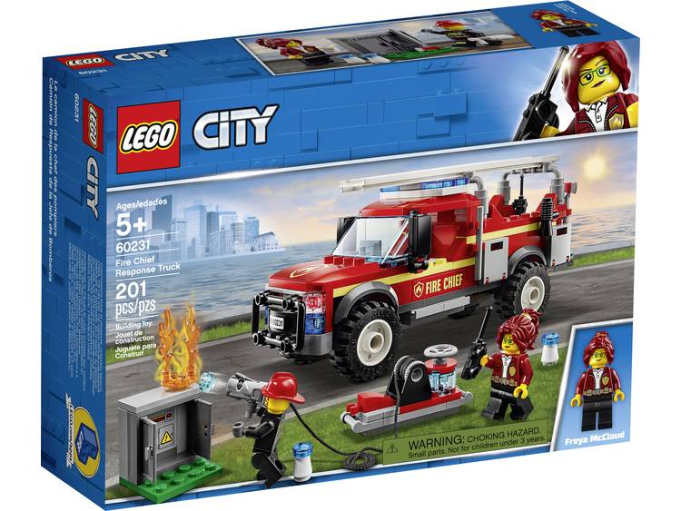Lego 60231 City Town Fire Chief Response Truck