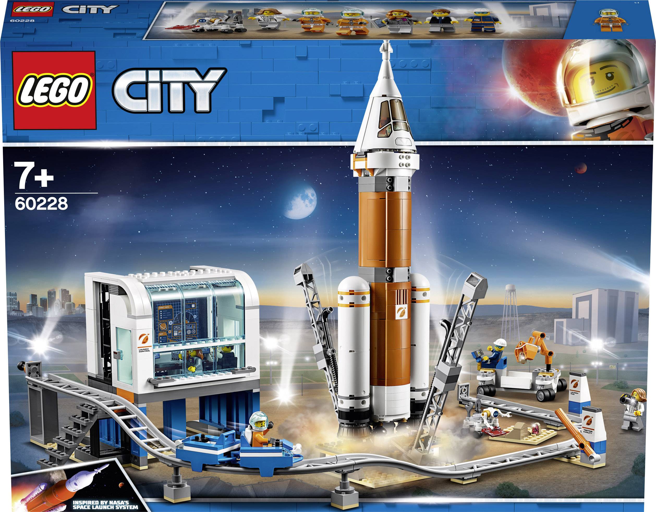 LEGO® CITY 60228 Ruimteraket en vluchtleiding-2