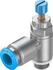 FESTO Debietregelaar 534337 GRLA-1/8-QS-8-RS-D 0.2 tot 10 bar 1 stuk(s)