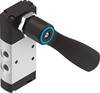 FESTO Handmatig hendelventiel VHEF-HS-M52-M-G18 4165855 -0.95 tot 10 bar 1 stuk(s)