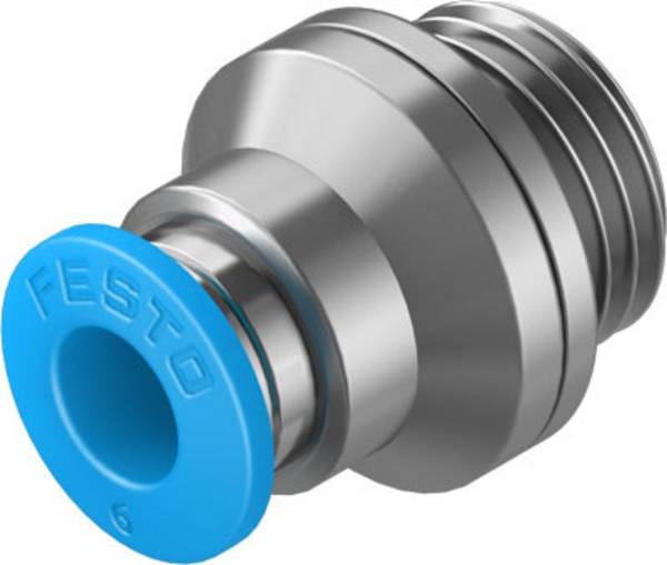 FESTO Steekschroefverbinding 186108 QS-G1/4-6-I  Schroefdraad (buiten): G1/4"     1 stuk(s)