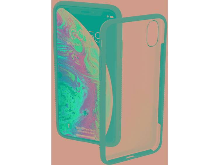 Hama Frame GSM backcover Geschikt voor model (GSMs): Apple iPhone X, Apple iPhone XS Transparant, Gr