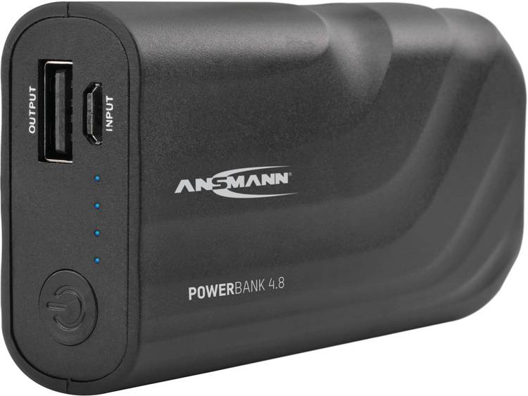 Ansmann Powerbank 4.8 Zwart 4.400 mAh