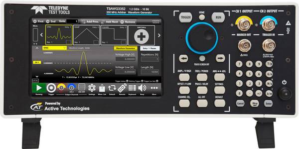 Teledyne LeCroy T3AWG3252 Functiegenerator  1 µHz - 250 MHz 2-kanaals Arbitrair, Driehoek, Lorentz-verdeling, Puls, Ruis, Blok, Signaal, Sinus
