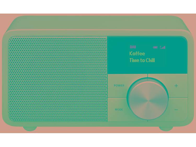 Sangean Genuine Mini DDR-7 DAB+ Tafelradio AUX, Bluetooth, FM Turquoise