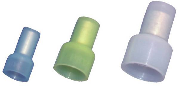 Weidmüller 1491580000 Eindconnector Incl. doorverbinder 1.5 mm² 2.5 mm² Volledig geïsoleerd Blauw (transparant) 100 stuk(s) Piece