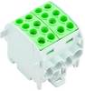 Weidmüller 1561620000 Verdeelblok Schroeven Groen 2 stuk(s)